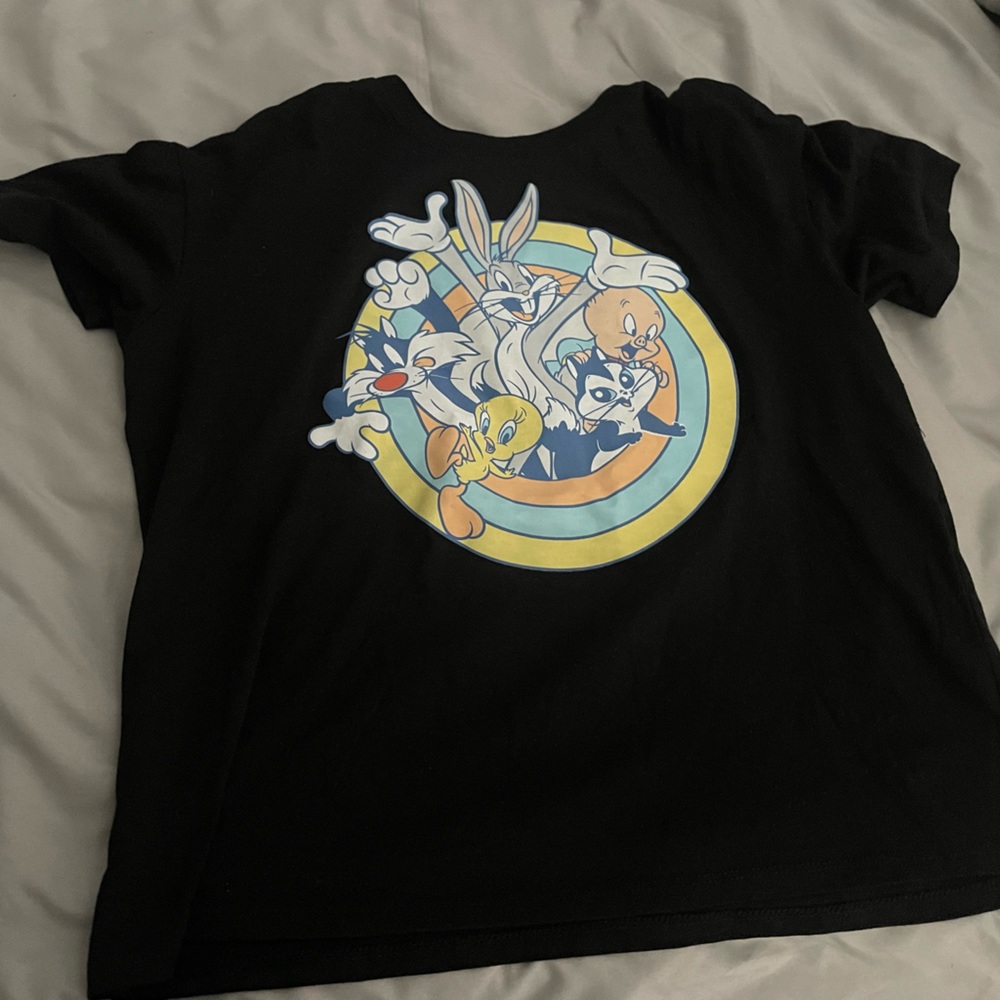 black looney tunes shirt